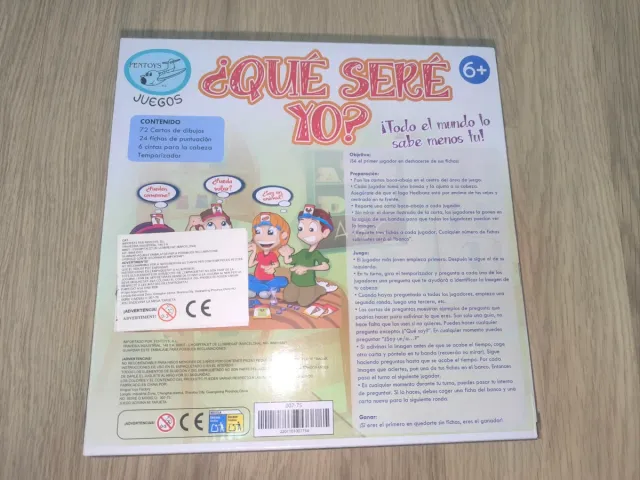 Juego de mesa ¿Qué seré yo? Nuevo