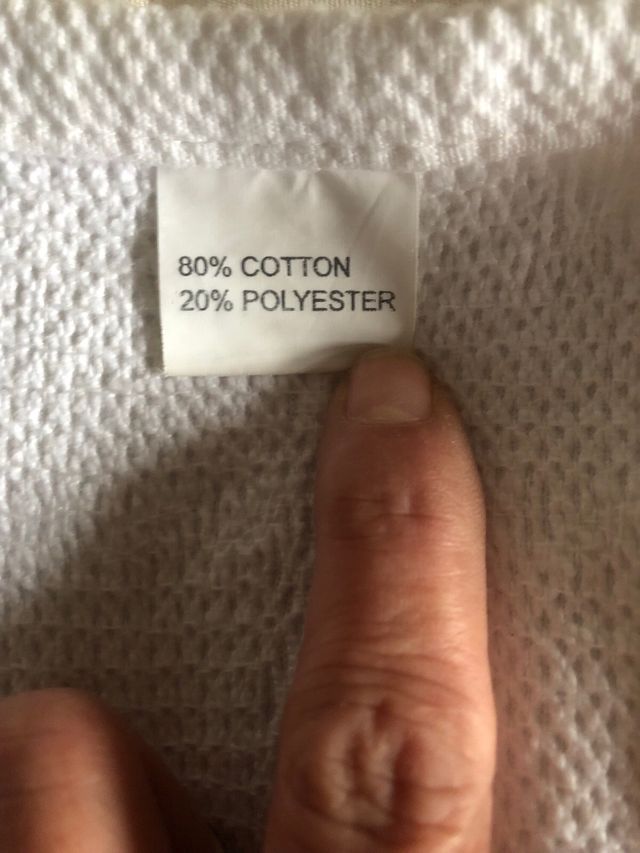 Colcha blanca algodón, para cama de 1,60x 2 metros