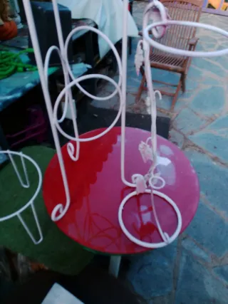 Lote Soportes Macetas Metal