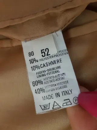 Giacca uomo 80% lana rosa