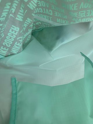 Bolsa Nike seafoam para zapatillas de futbol