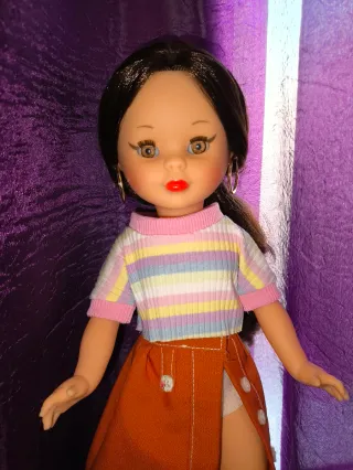 Nancy se viste de flamenca