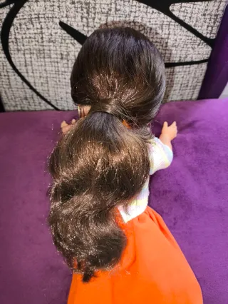 Nancy se viste de flamenca