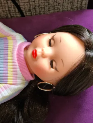 Nancy se viste de flamenca