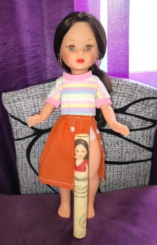 Nancy se viste de flamenca