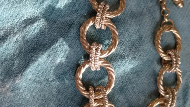 Pulsera Diseño Oro y Plata