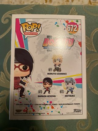 Funko Pop Sarada Uchiha 672 Boruto