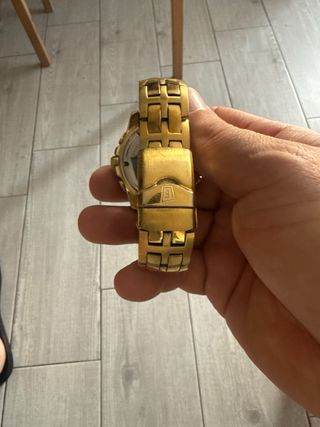 Reloj Festina Dorado y Azul Cronógrafo