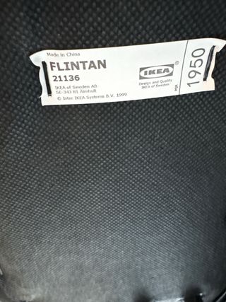 Silla ergonómica de oficina negra