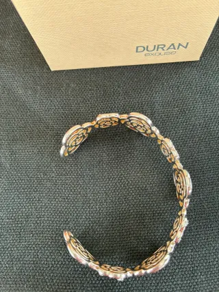 Conjunto Plata Ley Duran Exquse Flor