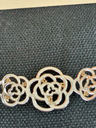 Conjunto Plata Ley Duran Exquse Flor