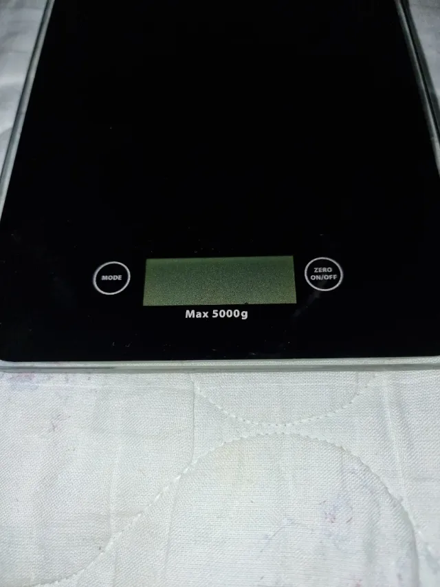 Báscula de cocina digital negra Axsom Max 5000g