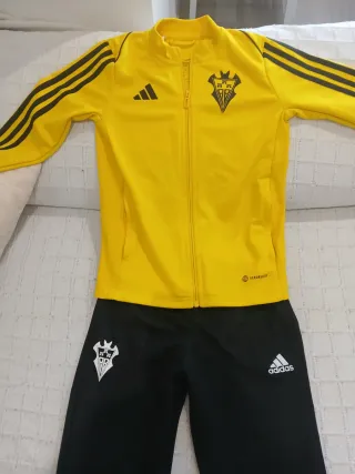 Chándal Niño Albacete Balompié Adidas Amarillo