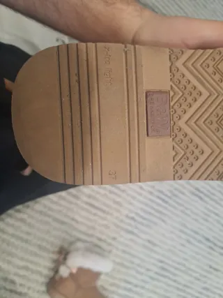 Botas niña Break&Walk marrones y blancas