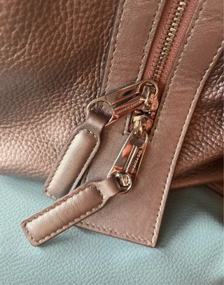 Borsa Mandarina Duck Argento Pelle