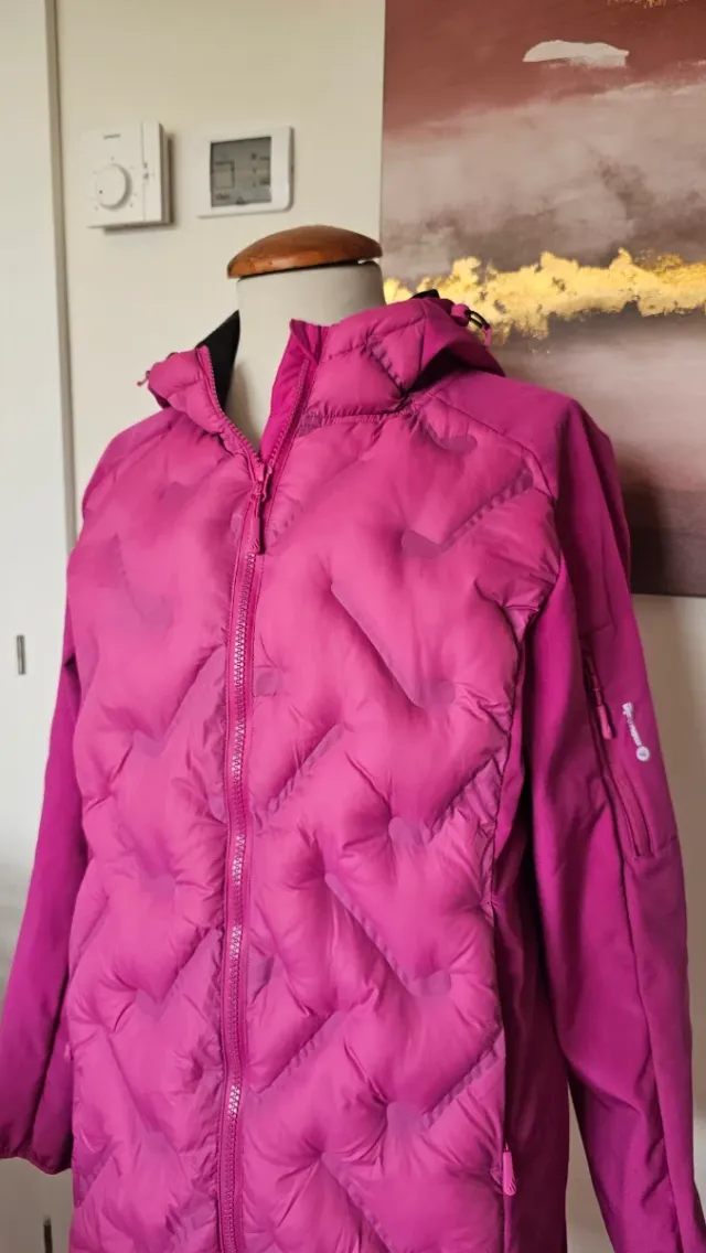 Plumífero Mountain Pro Mujer Rosa