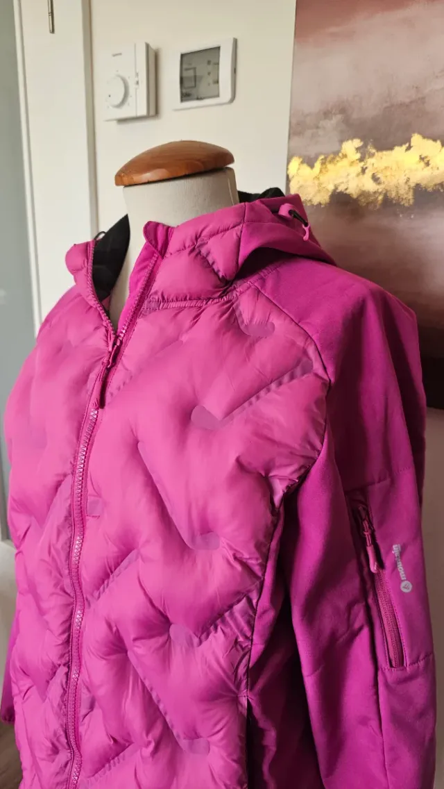 Plumífero Mountain Pro Mujer Rosa