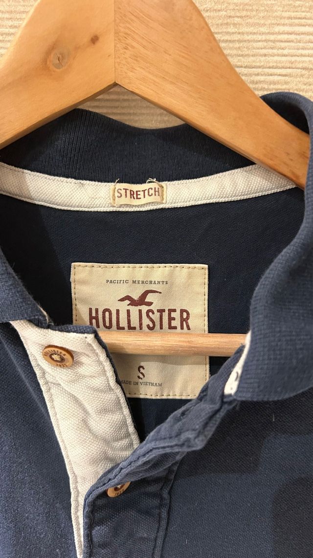 Polo Hollister Talla S Azul
