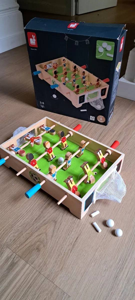 Futbolín infantil de madera