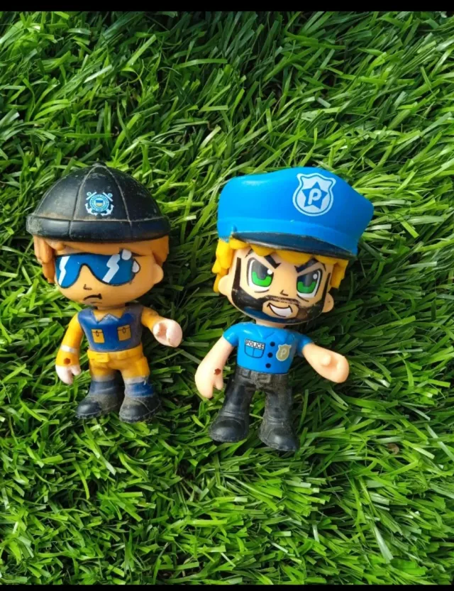 Lote estación de bomberos y coches