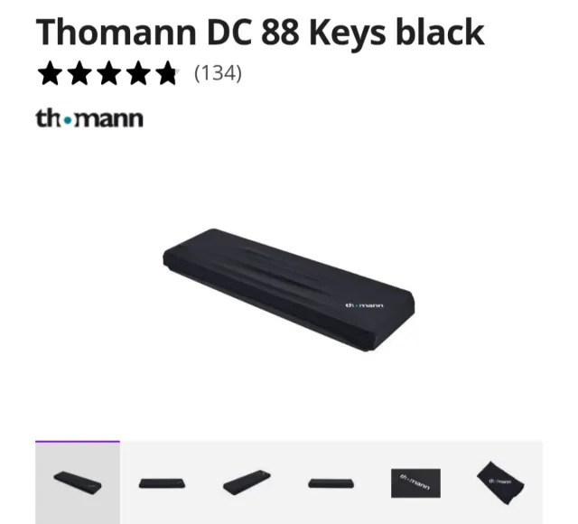 Piano Thomann DP26+soporte+banco+auriculares+Funda