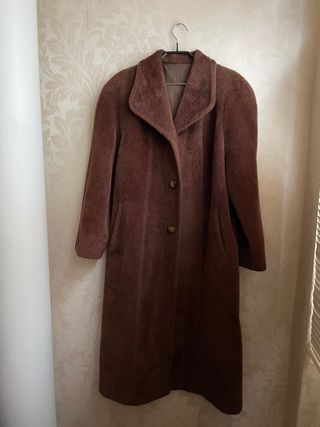 Abrigo largo vintage