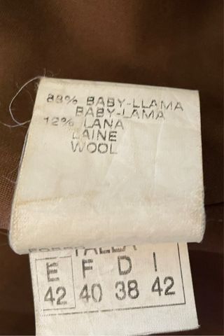 Abrigo largo vintage