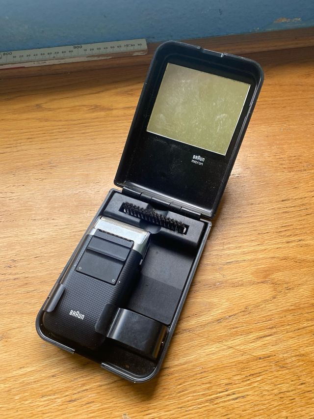 Afeitadora Vintage Braun Micron