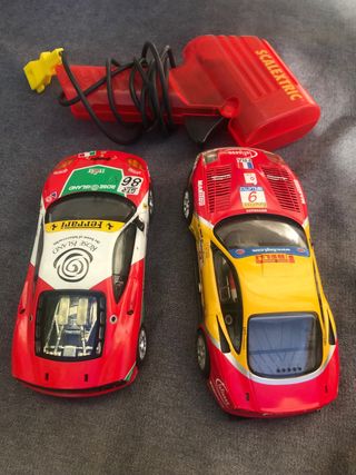 Scalextric Coches ferrari y mando