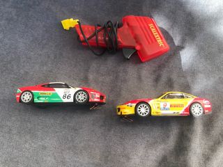 Scalextric Coches ferrari y mando