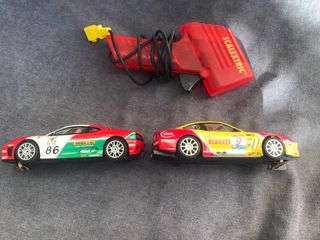 Scalextric Coches ferrari y mando