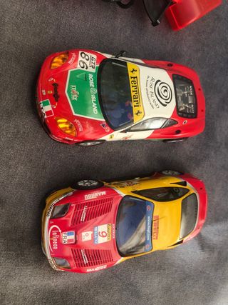 Scalextric Coches ferrari y mando