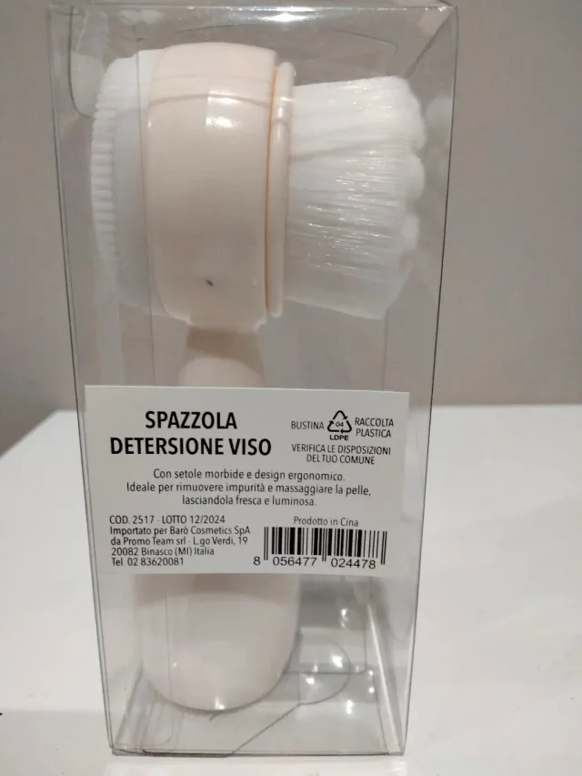 Spazzola per pulizia viso