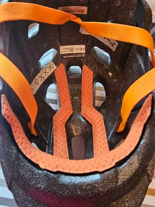 Casco infantil Rojo Scott Spunto Kid talla 46-52.