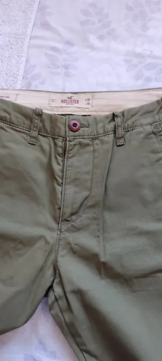 Pantalones Chinos Verdes