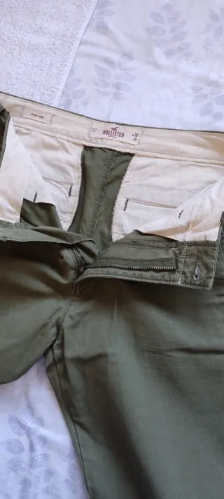 Pantalones Chinos Verdes