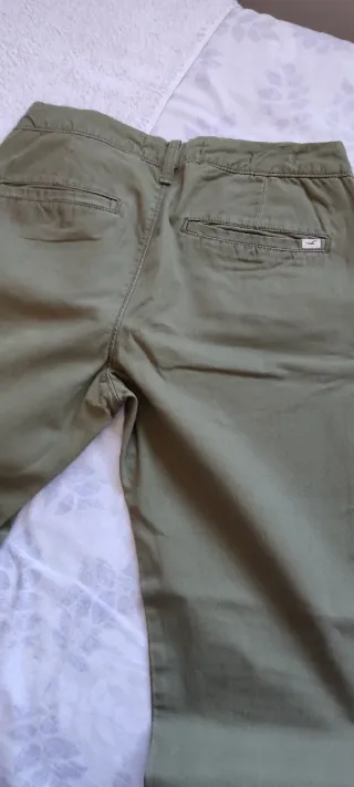Pantalones Chinos Verdes