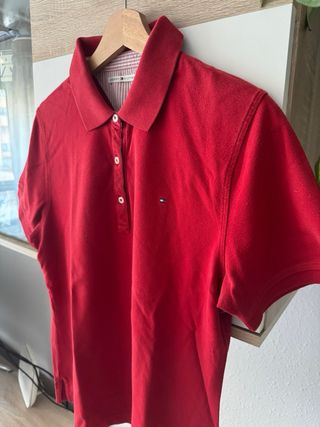 Polo Tommy Hilfiger Rojo