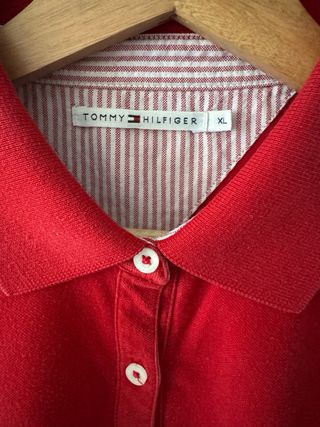 Polo Tommy Hilfiger Rojo