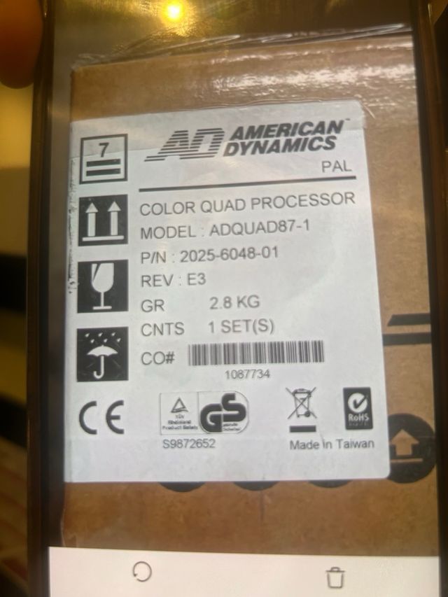 American Dynamics ADQUAD87-1
