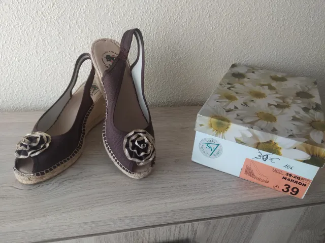 Zapatos esparto Salvador Sapena T.39