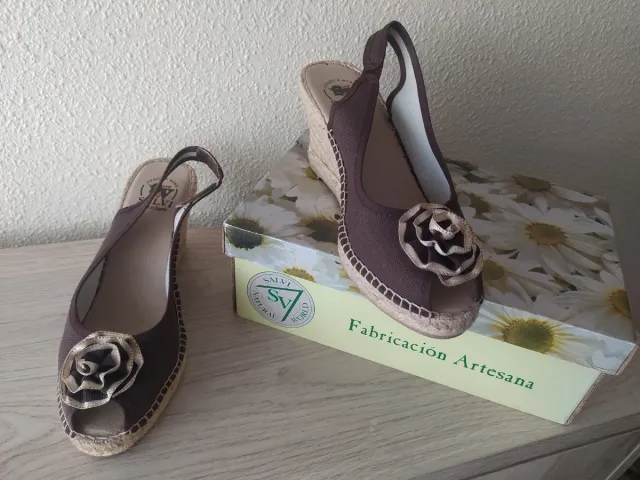 Zapatos esparto Salvador Sapena T.39