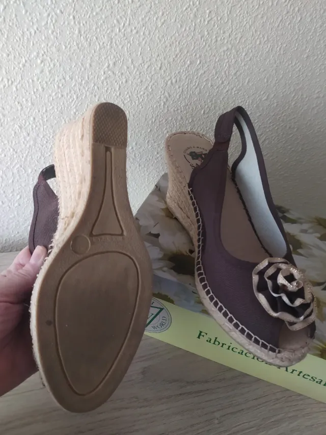 Zapatos esparto Salvador Sapena T.39