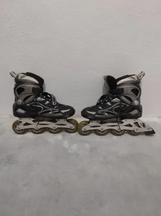 Patines Fila Negros y Grises