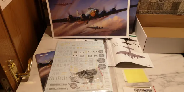 Maqueta 1:48 B-17F Eduard