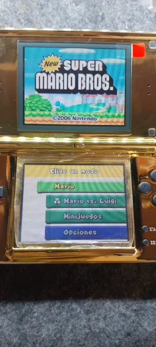 Nintendo DS Lite Dorada