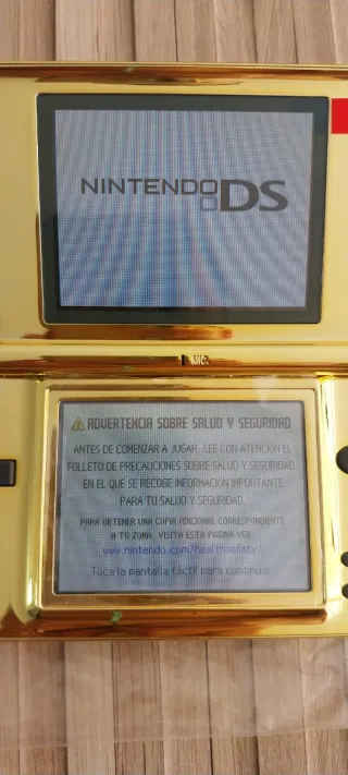 Nintendo DS Lite Dorada