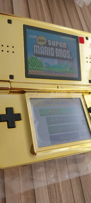 Nintendo DS Lite Dorada