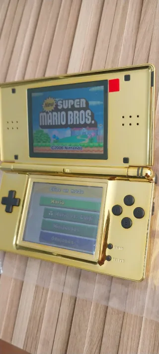 Nintendo DS Lite Dorada