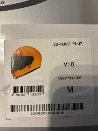 Casco HJC V10 Amarillo